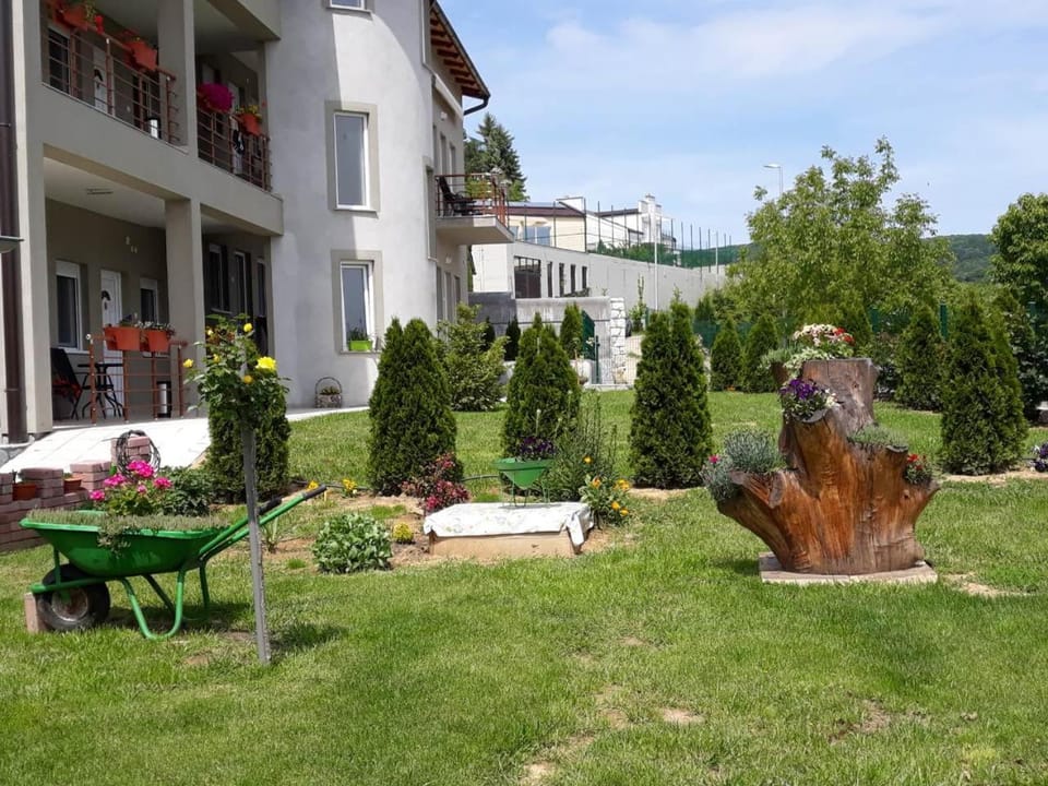 Property building, Garden, Garden view