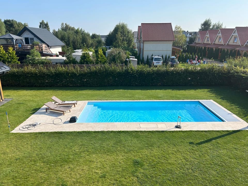 Dom wakacyjny z basenem House in Pomeranian Voivodeship