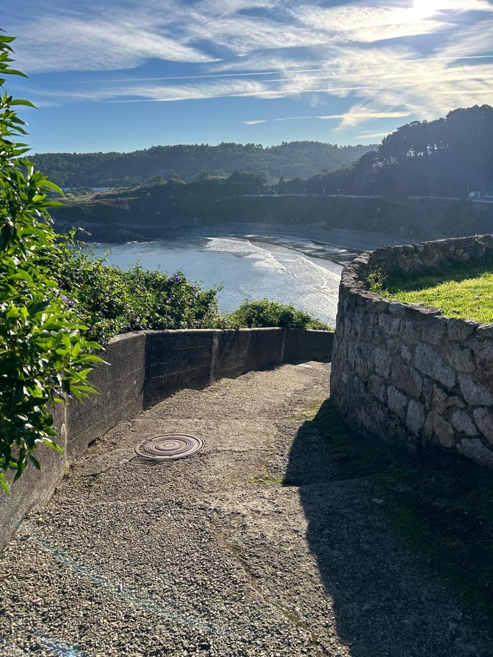 Property on Seacliff with the Beach downstairs House in Asturias