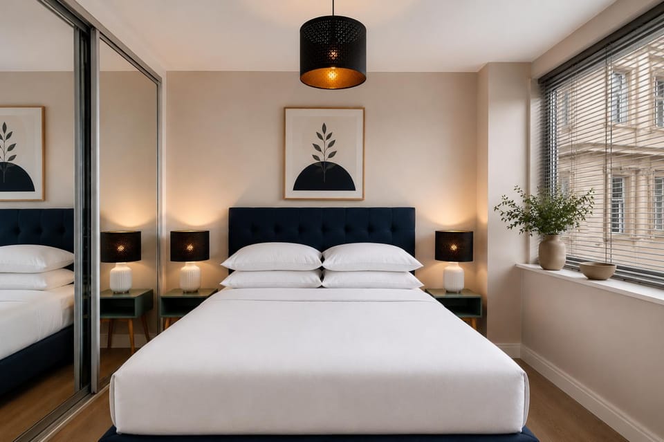 Bed, Photo of the whole room, Bedroom