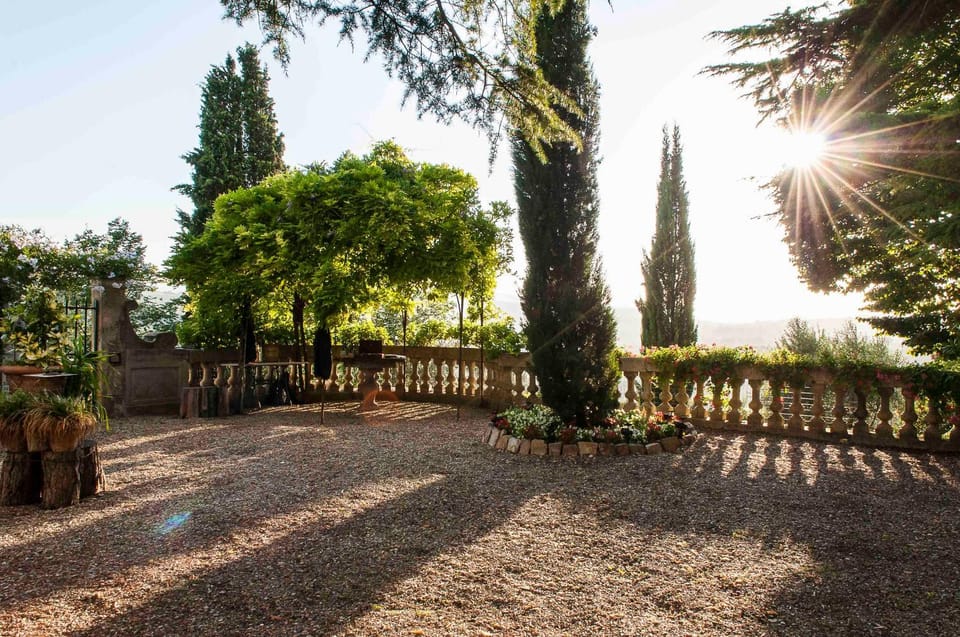 Spring, Winter, Summer, Garden, Autumn, Garden view, Sunset