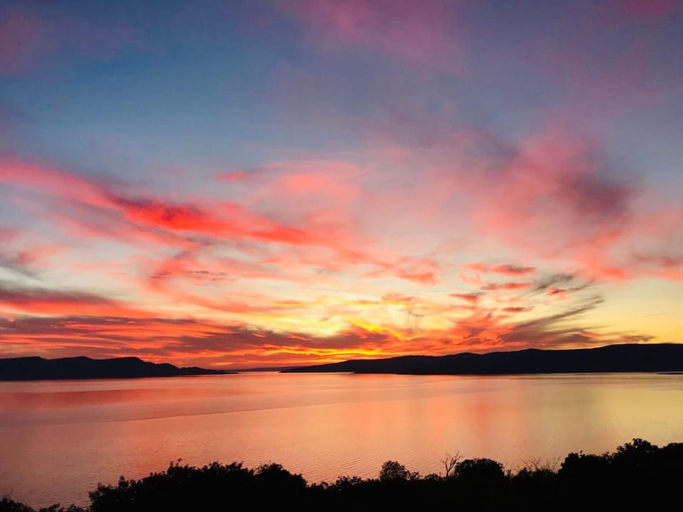 Sea view, Sunset