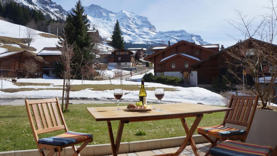 Patio, Balcony/Terrace, Mountain view