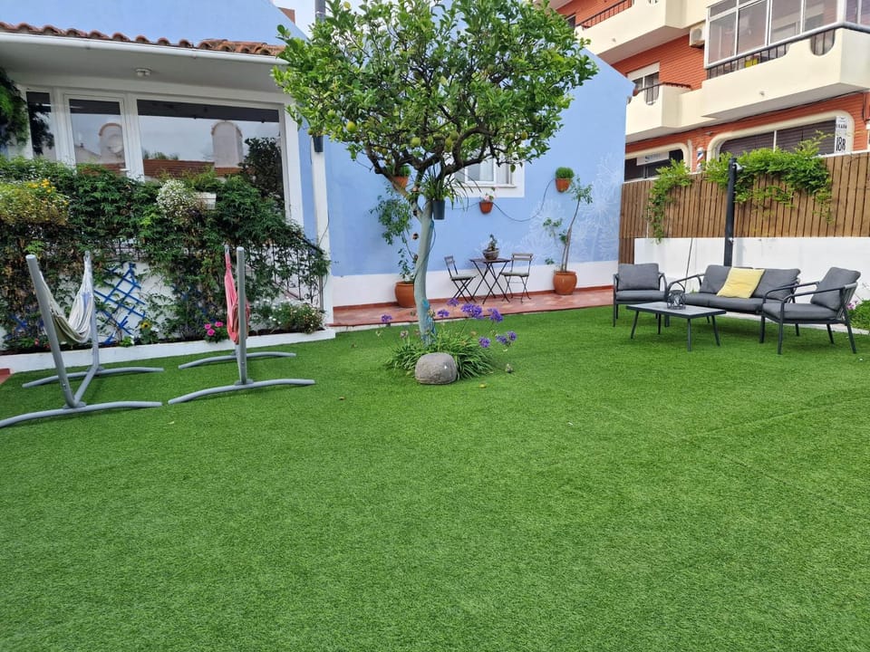 Garden, Seating area, Swimming pool, sunbed