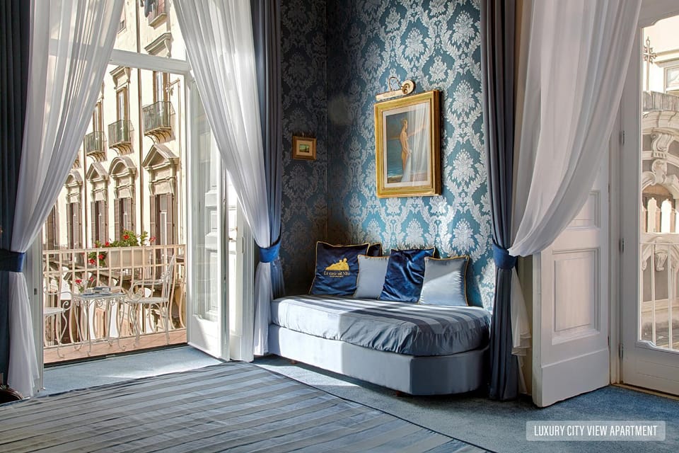 Bed, Bedroom, City view