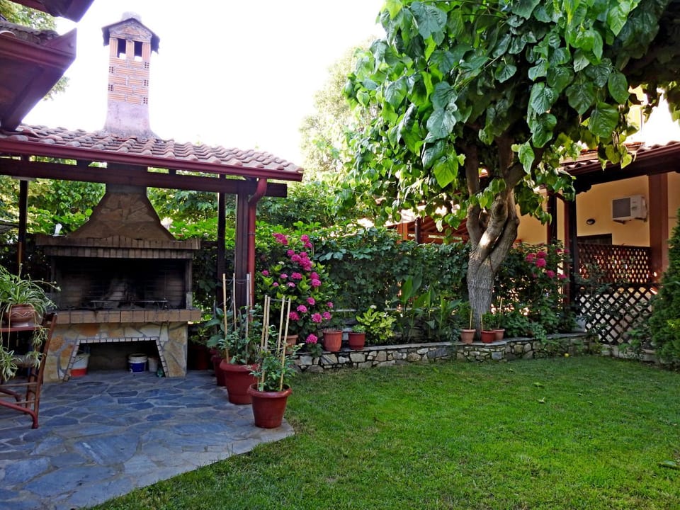 BBQ facilities, Garden, Sunset