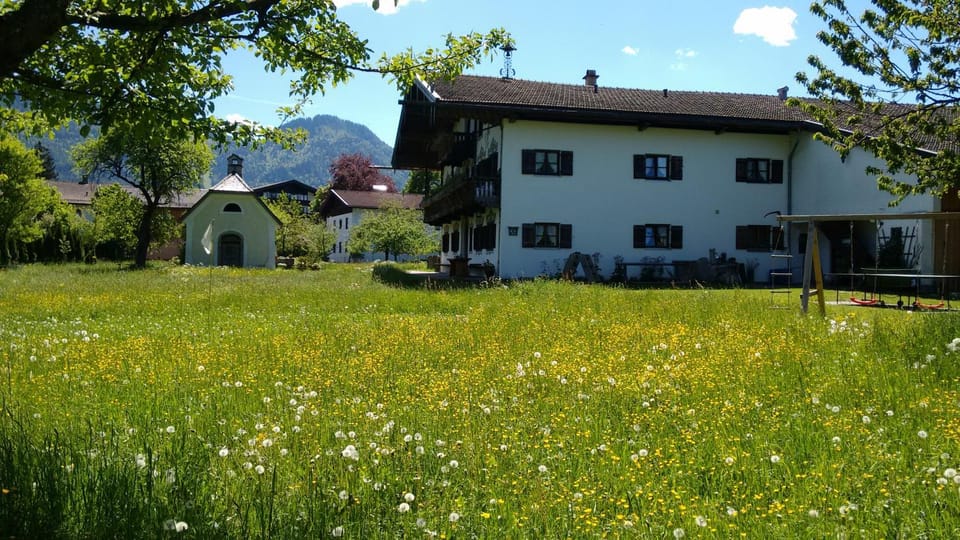 Property building, Spring, Natural landscape, Garden view, Mountain view