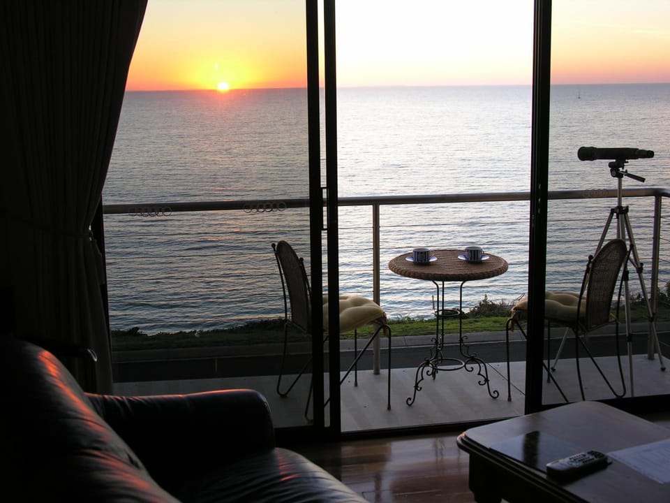 Bird's eye view, Balcony/Terrace, Sunrise
