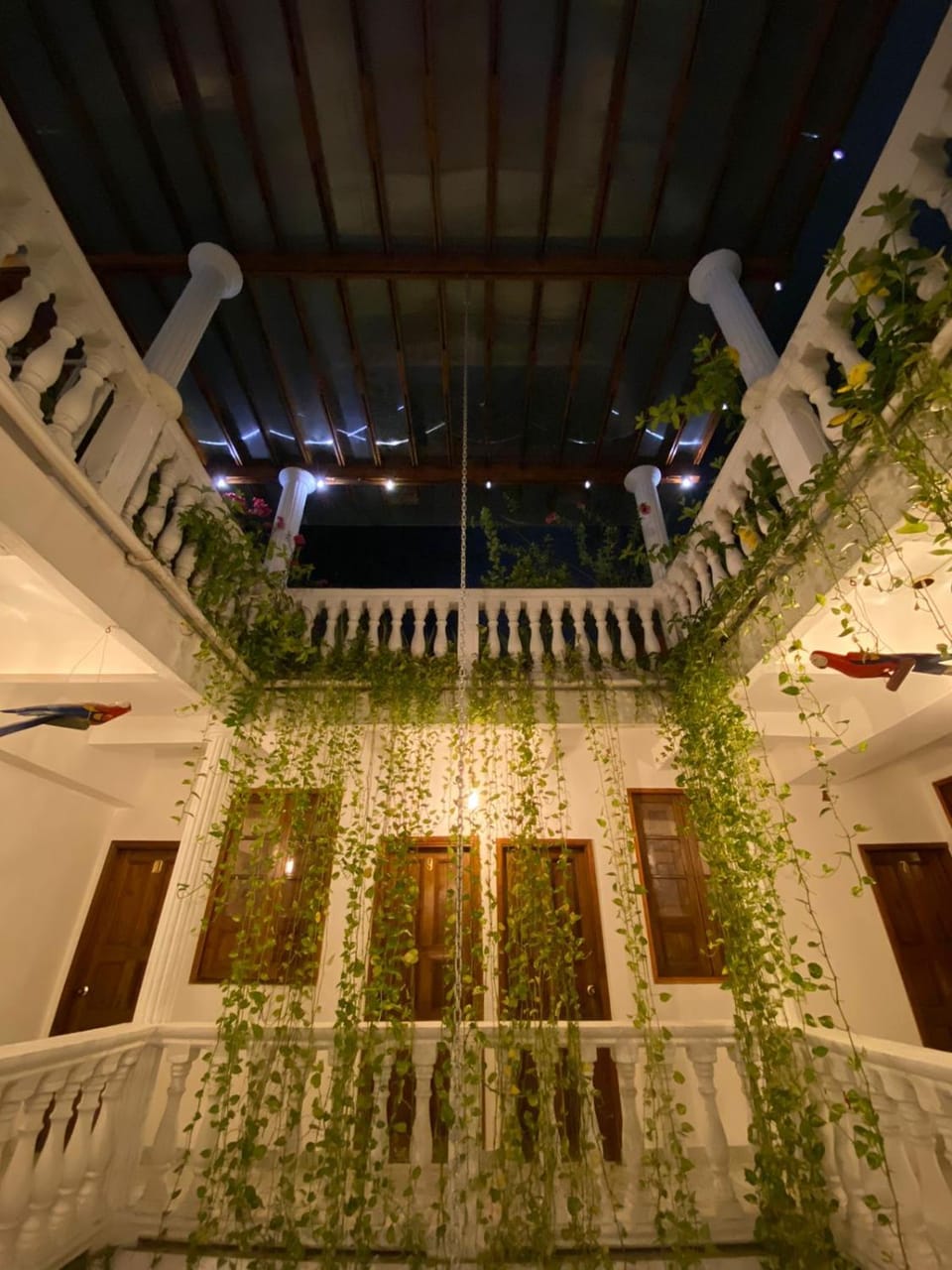 Night, View (from property/room), Balcony/Terrace