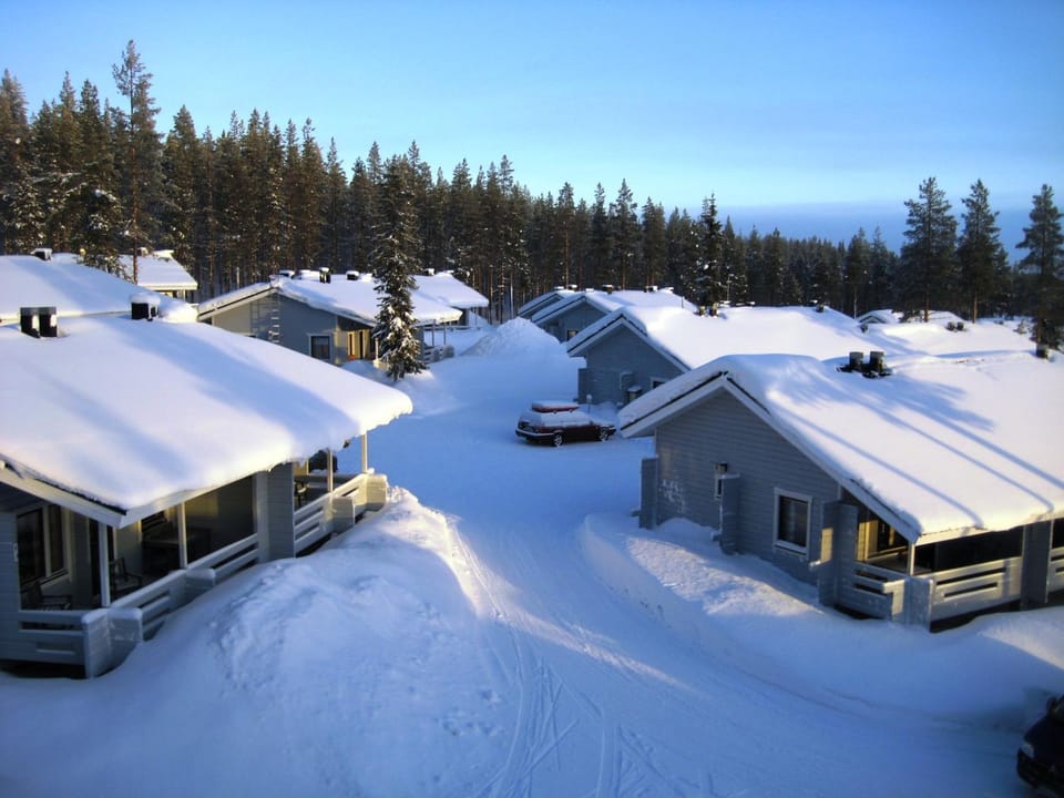 Property building, Day, Bird's eye view, Winter