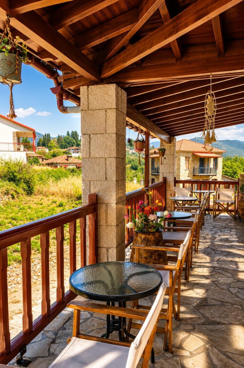 Patio, Day, Natural landscape, View (from property/room), Balcony/Terrace