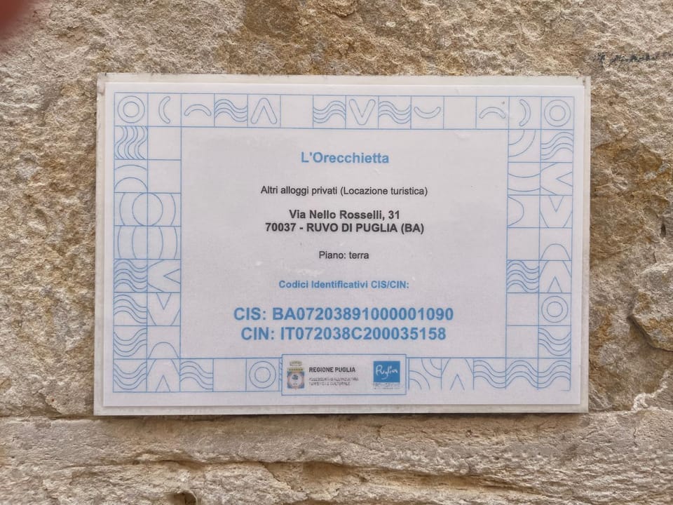 L'Orecchietta Apartment in Basilicata