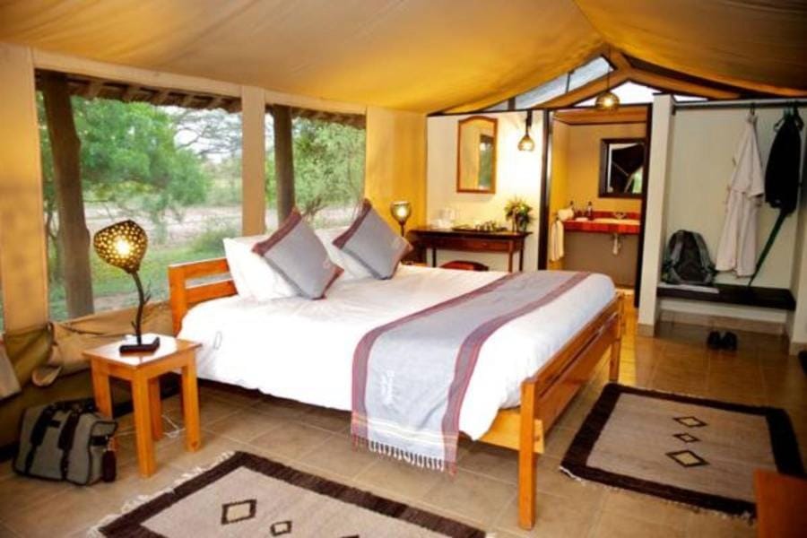 Voyager Ziwani Tented Camp Luxury tent in Kenya