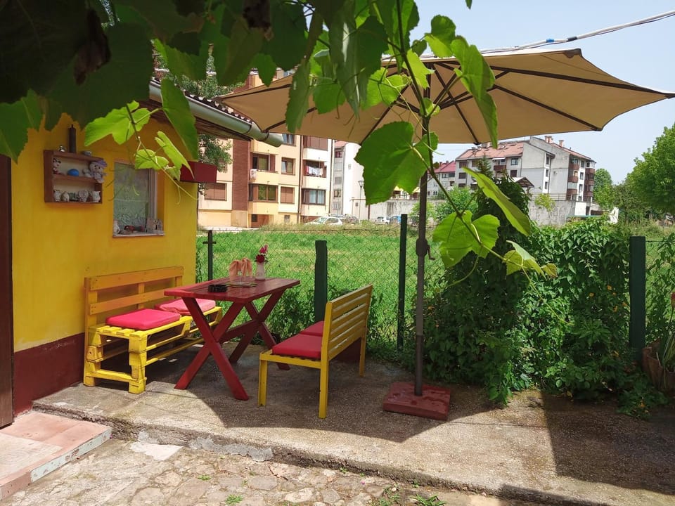 Yellow fairy tale House in Federation of Bosnia and Herzegovina