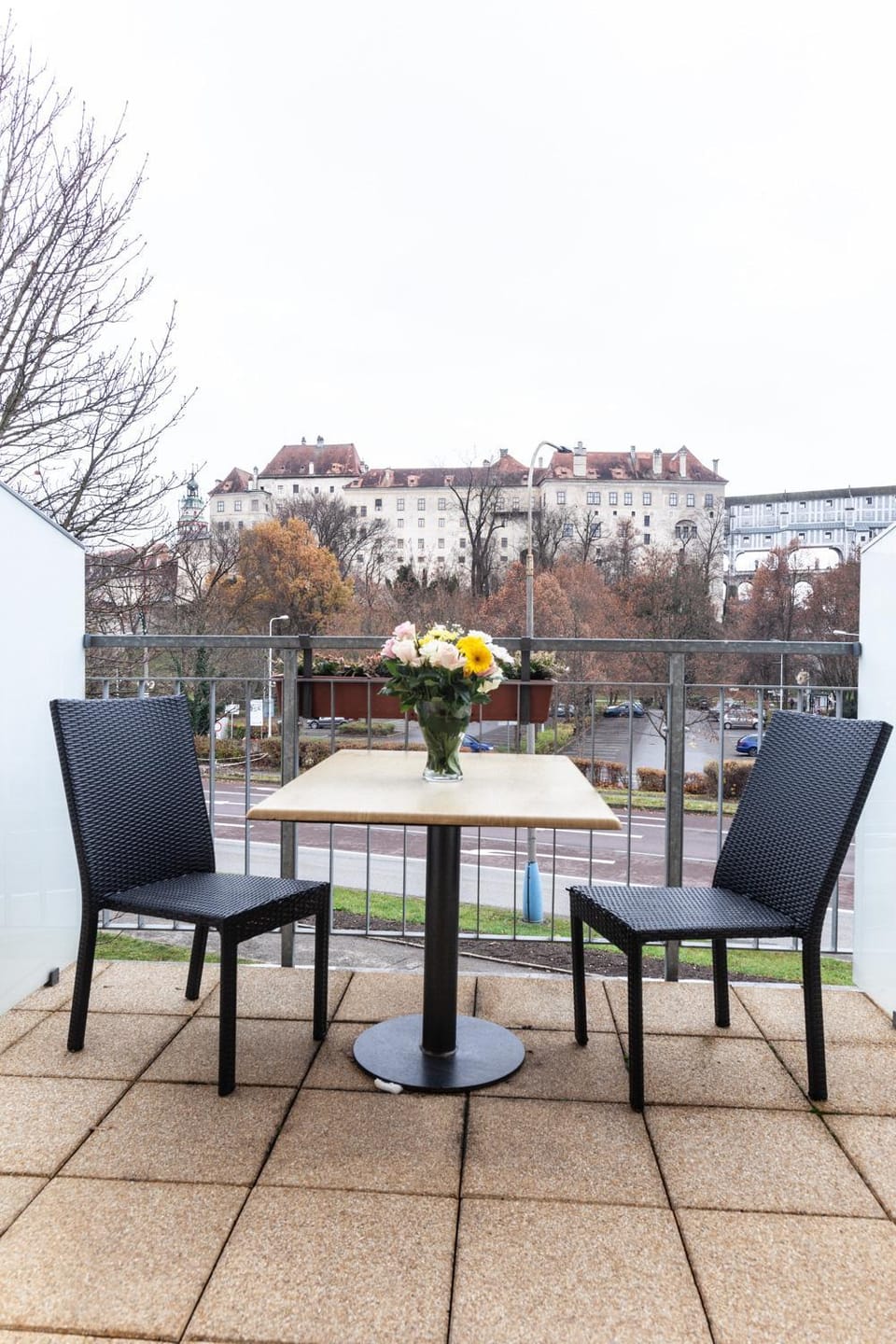 View (from property/room), Balcony/Terrace, Seating area