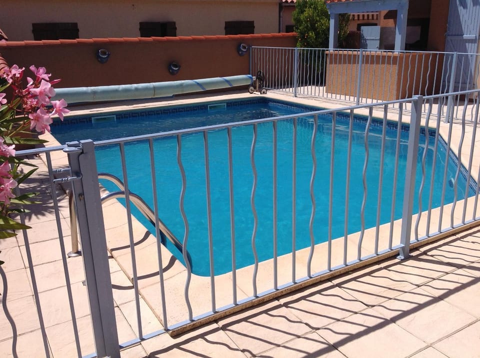 Bord de mer villa 8pers piscine au sel chauffée House in Saint-Cyprien