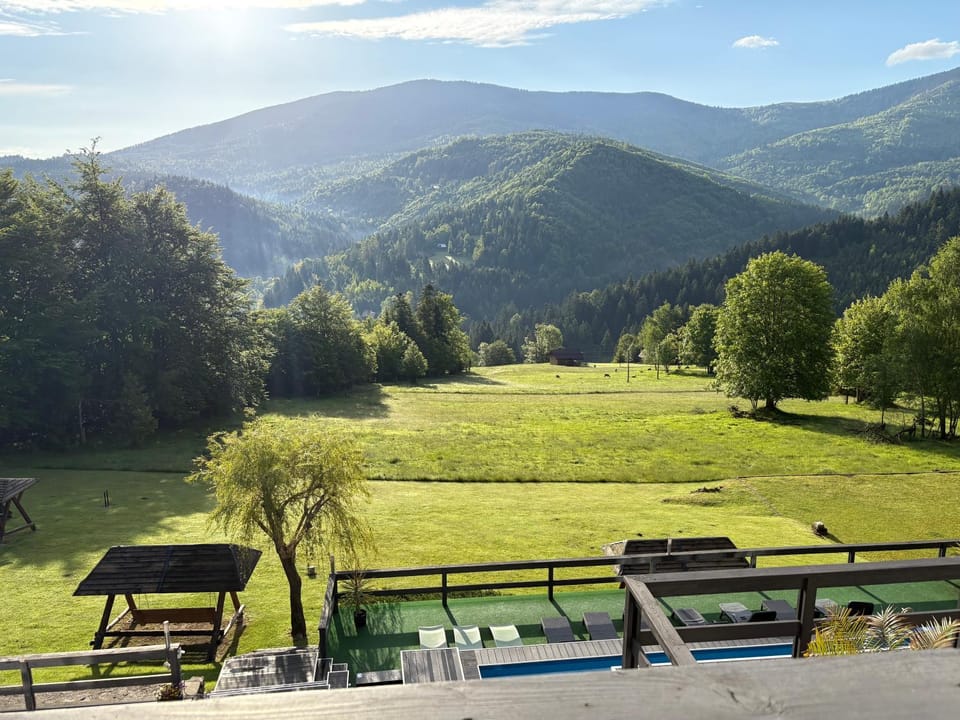 Spring, Day, Mountain view