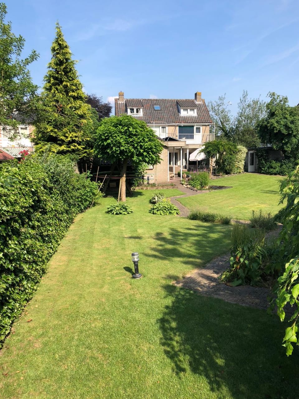 Property building, Garden, Garden view
