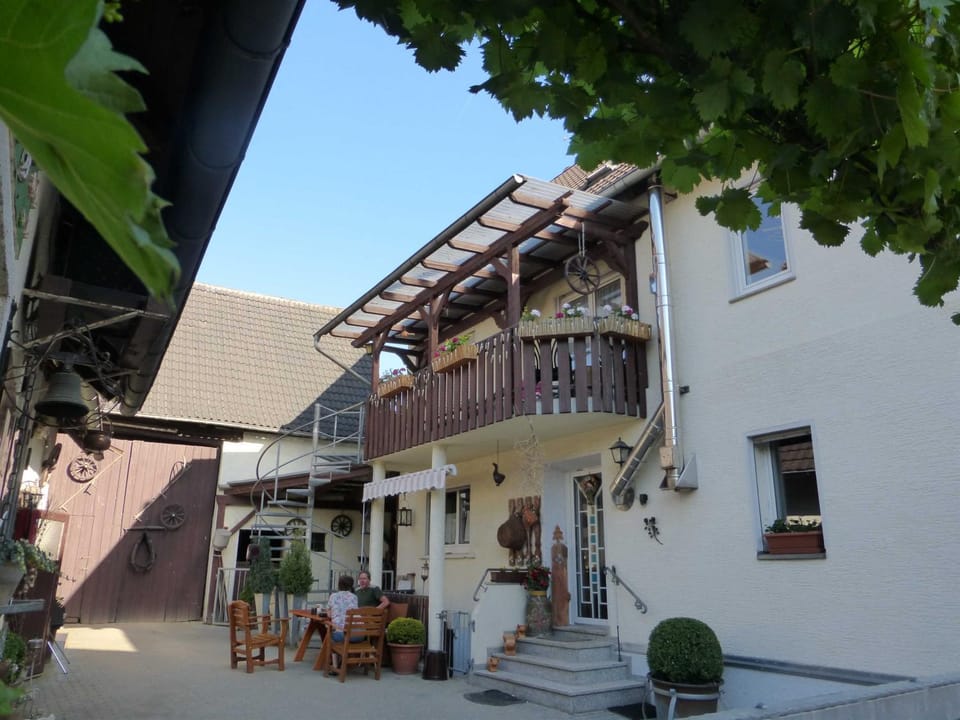 Property building, Patio