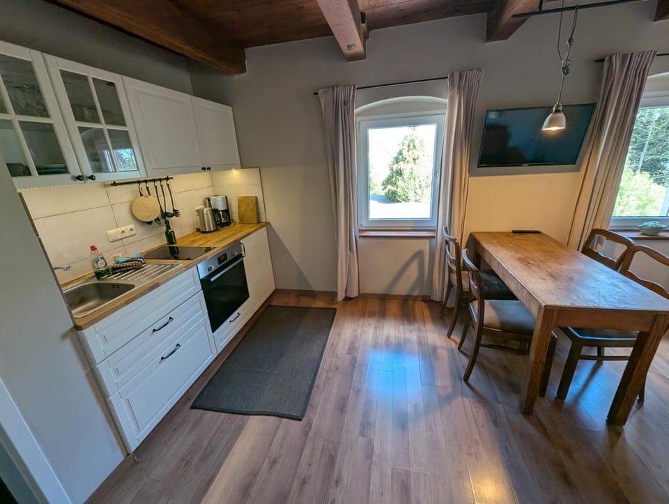 Kitchen or kitchenette, Dining area