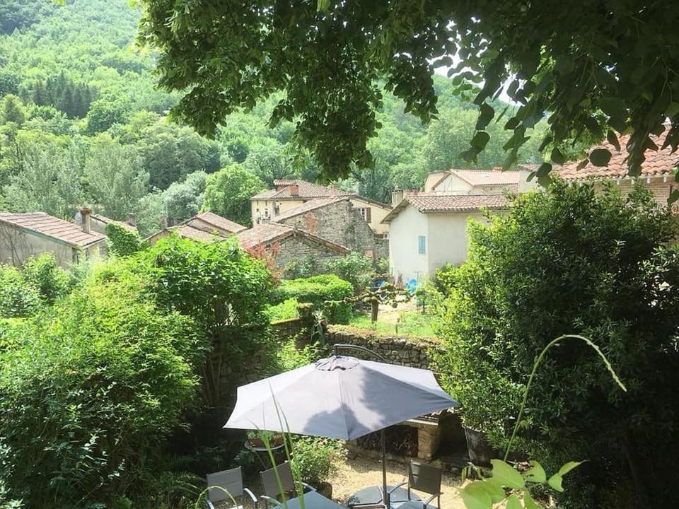 Garden view, Mountain view