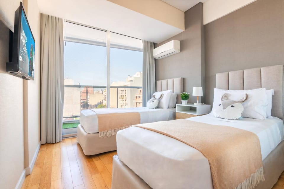 Bed, TV and multimedia, Bedroom, air conditioner