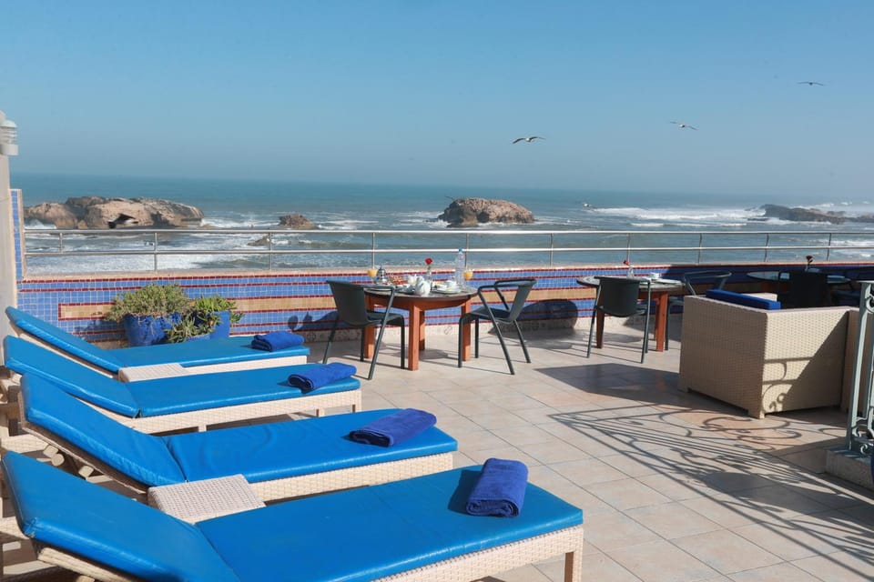 Patio, Balcony/Terrace, Sea view, sunbed