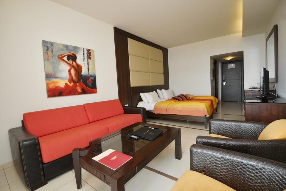 Seating area, Bedroom