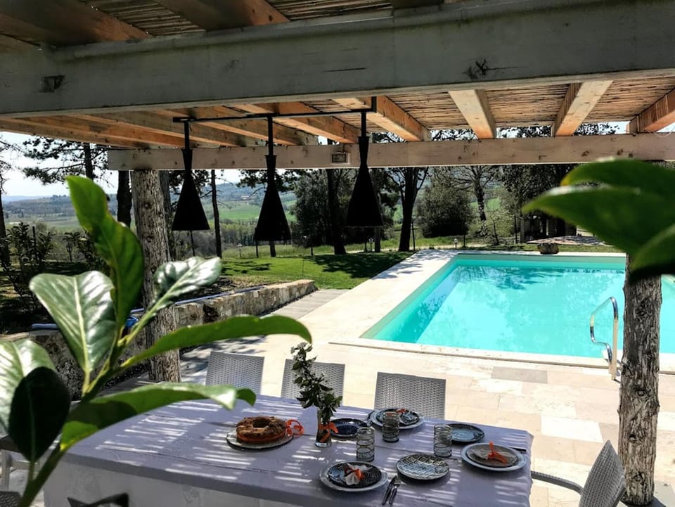 Patio, Garden, Swimming pool