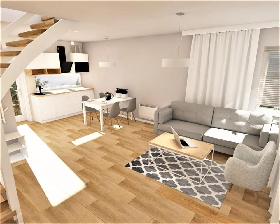 Living room, Seating area, Dining area