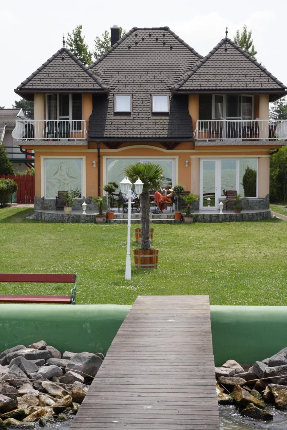Property building, Garden