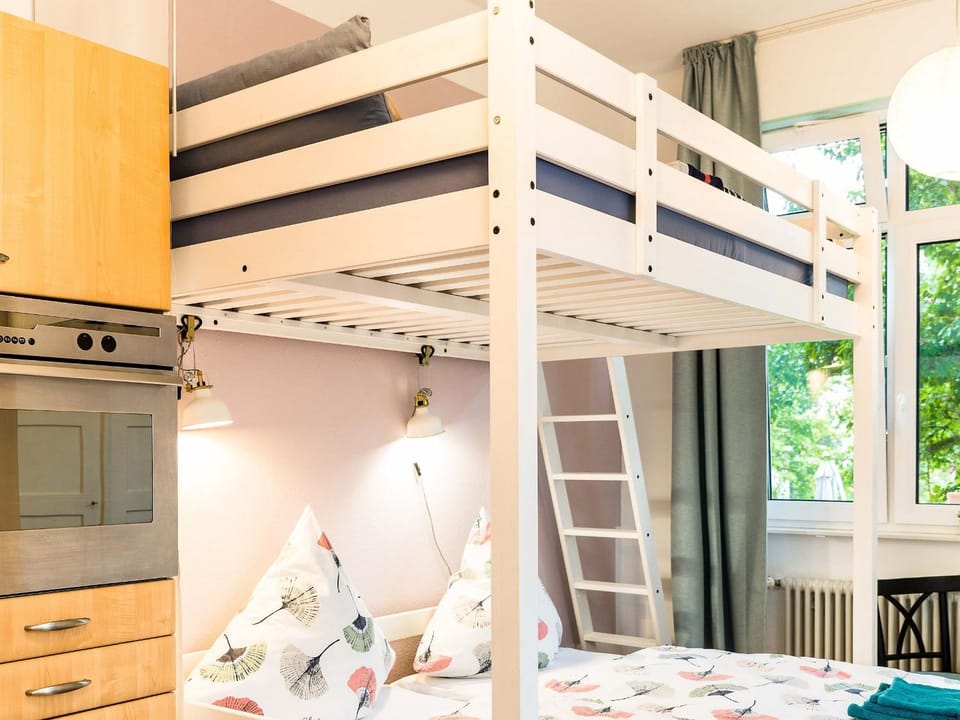 Property building, Living room, Bedroom