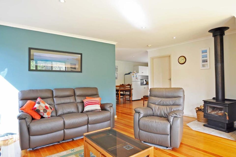 Living room, fireplace