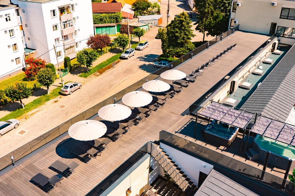 Bird's eye view, Sauna, Balcony/Terrace, Spa and wellness centre/facilities