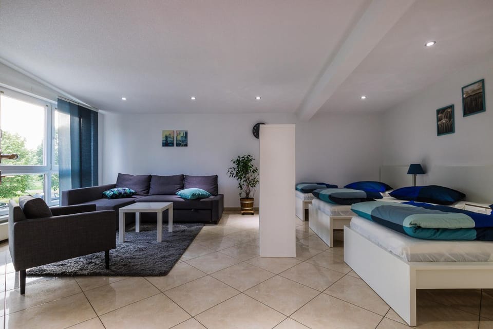 Living room, Bedroom