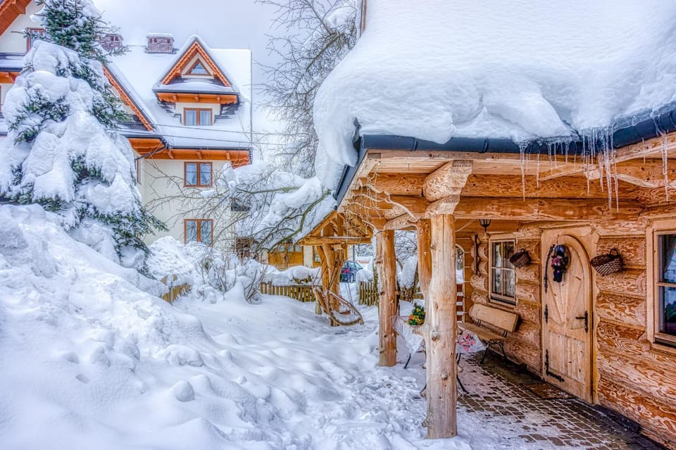Property building, Day, Natural landscape, Winter