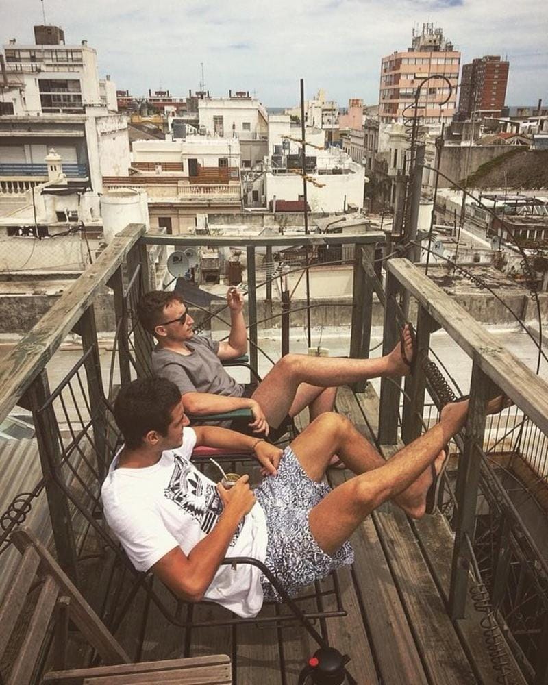 Day, People, View (from property/room), Balcony/Terrace, Balcony/Terrace, City view, group of guests