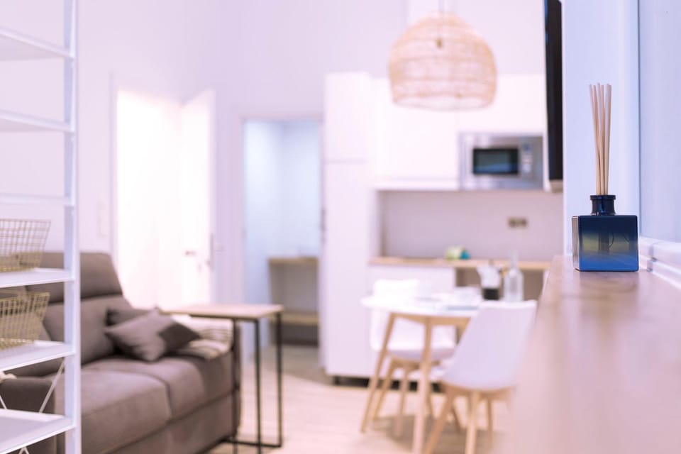 Kitchen or kitchenette, Living room