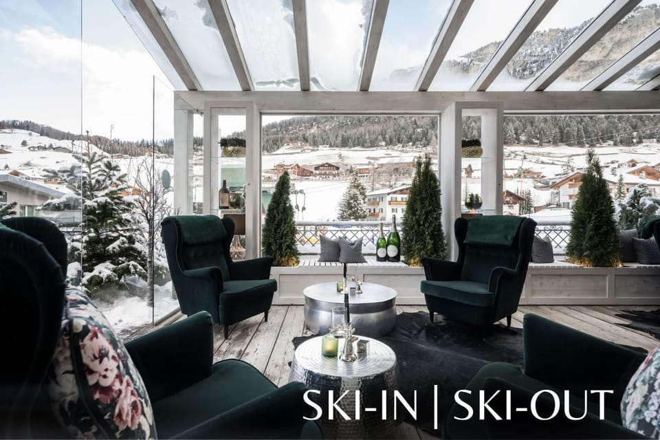 Patio, Natural landscape, Winter, Skiing, View (from property/room), Balcony/Terrace, Balcony/Terrace, Mountain view