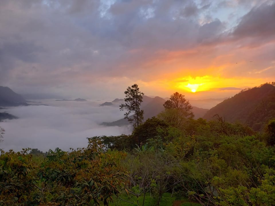 Natural landscape, Sunrise