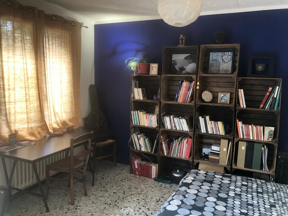 Seating area, Bedroom