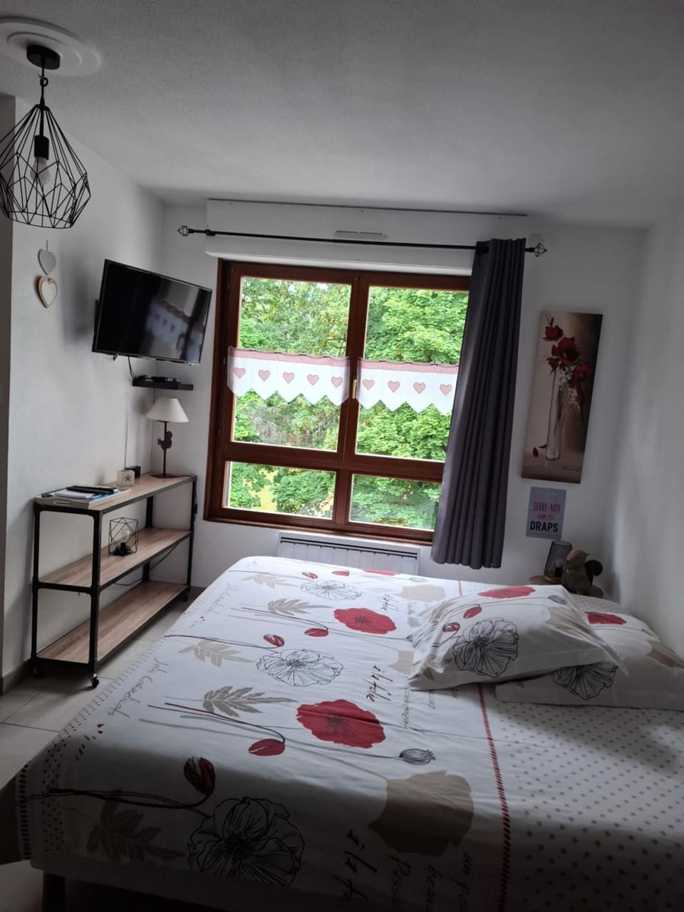 Bed, TV and multimedia