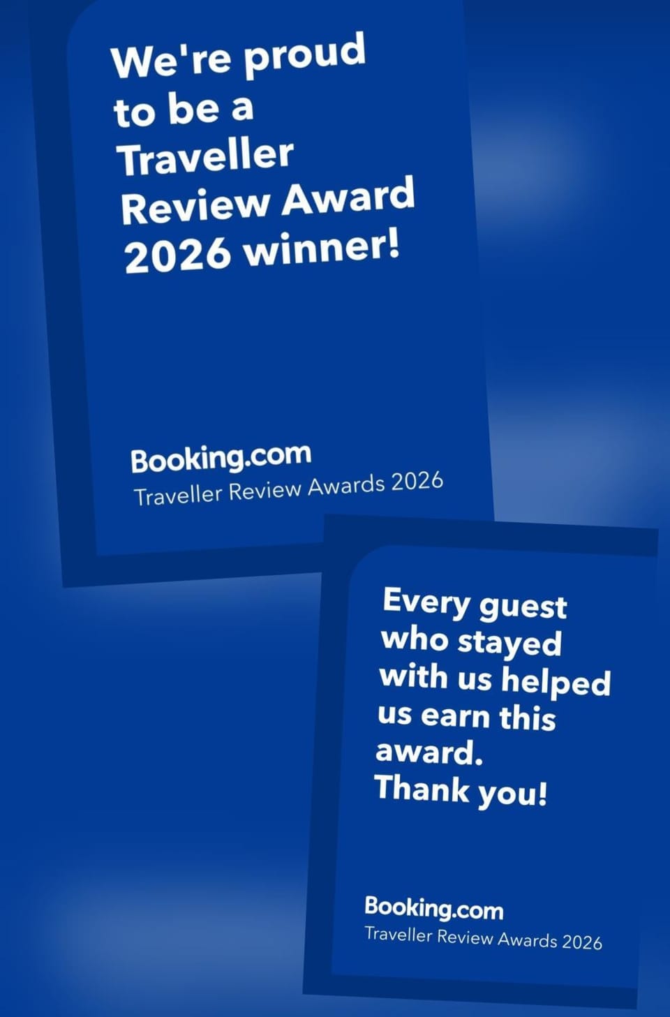 Restaurant/places to eat, Certificate/Award