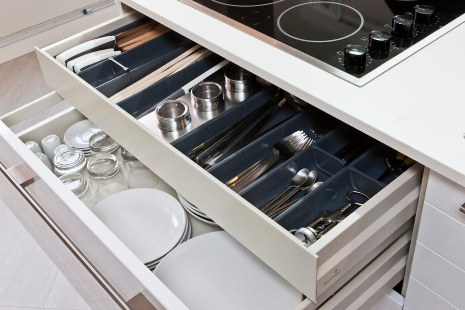 Kitchen or kitchenette, Decorative detail