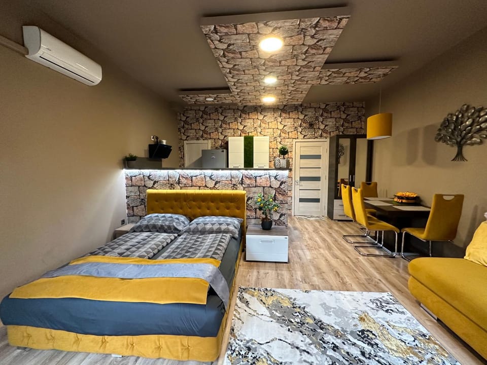 Bed, TV and multimedia, Living room, Photo of the whole room, Dining area, wardrobe, air conditioner