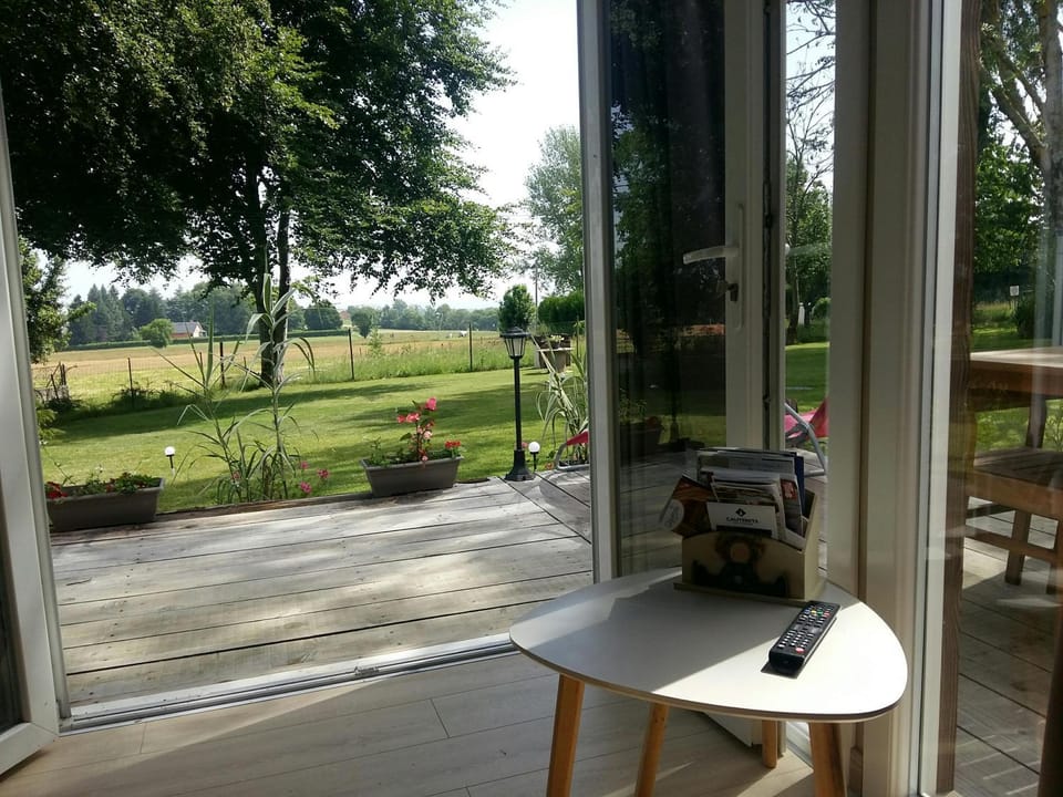 Patio, Garden view