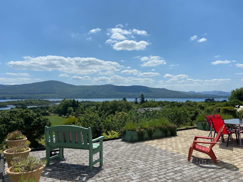 Garden view, Mountain view