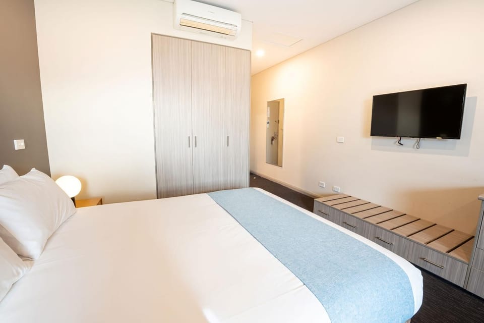 Bed, TV and multimedia