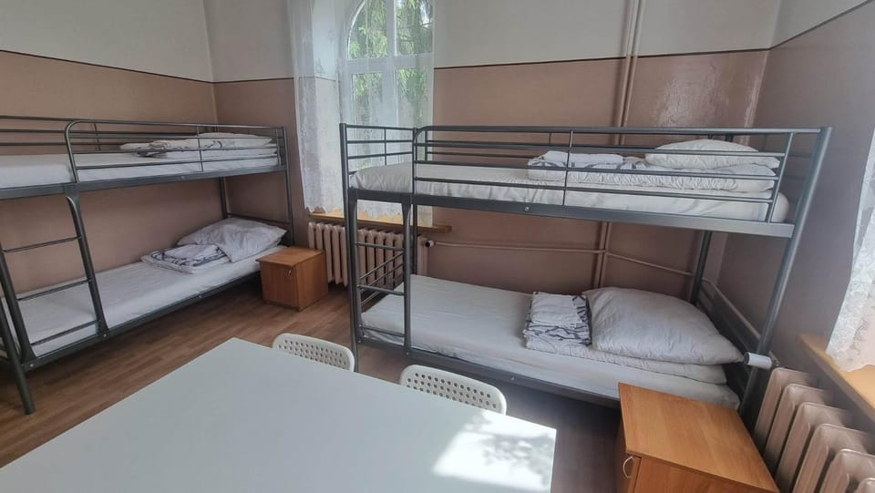 Photo of the whole room, bunk bed