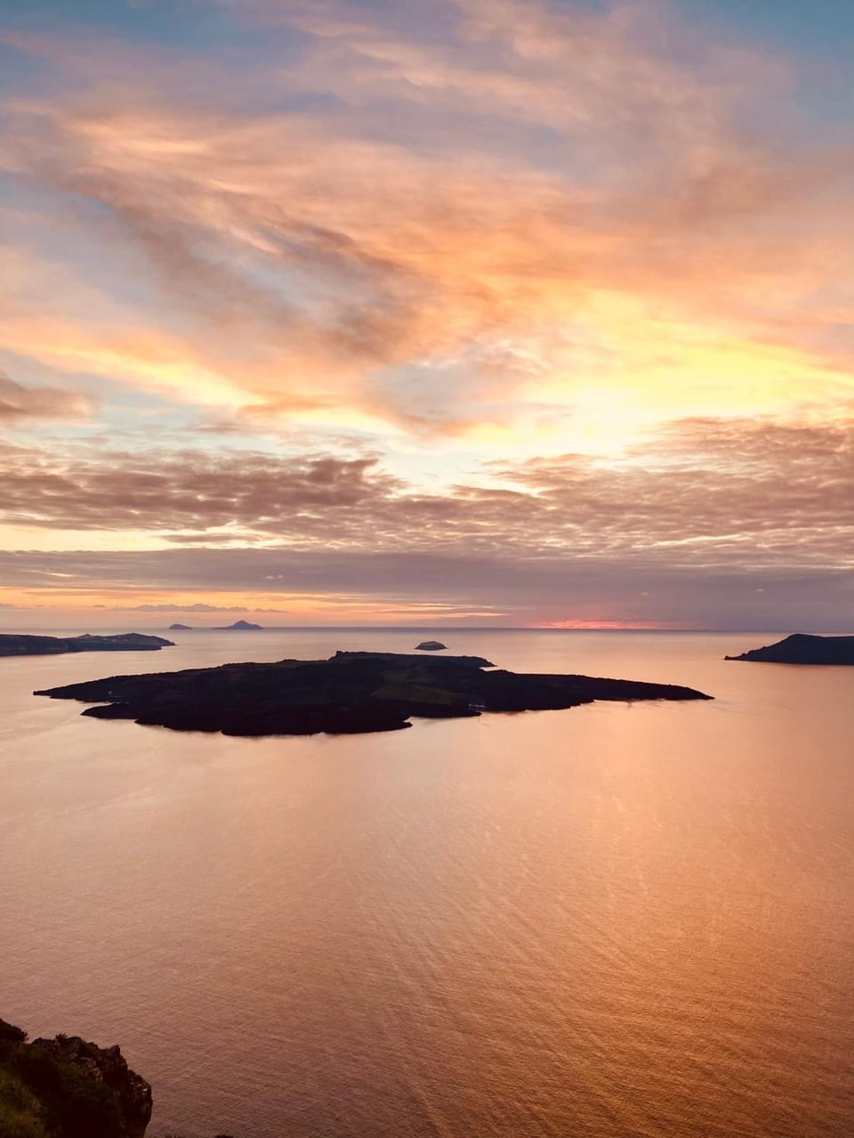 Natural landscape, Sea view, Sunrise
